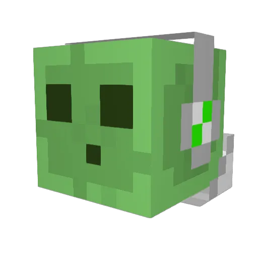 GoldenGamer99 Minecraft avatar head, 3D render