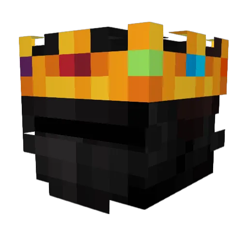 GoldenGuy_101 Minecraft avatar head, 3D render