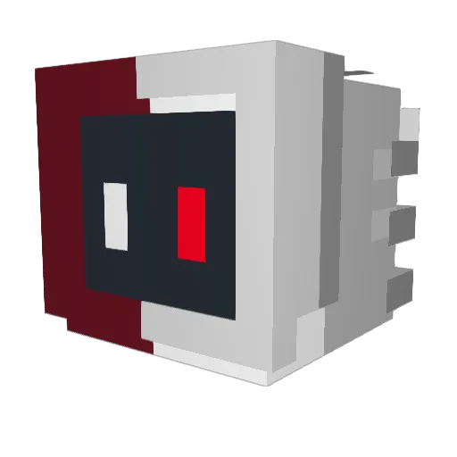 Minecraft-Avatar von GoldenPuppi: Kopf als 3D-Render