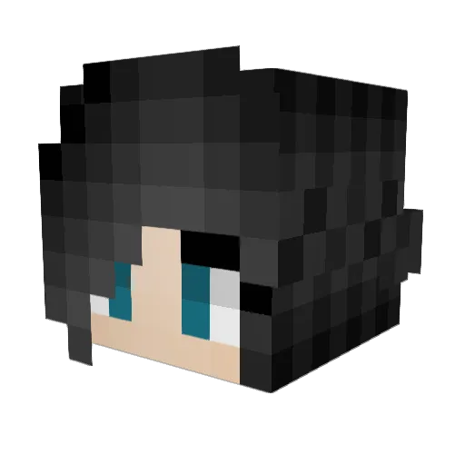 GoldenTalons03 Minecraft avatar head, 3D render