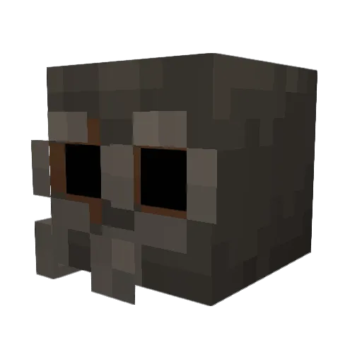 Golden_Knight_22 Minecraft avatar head, 3D render