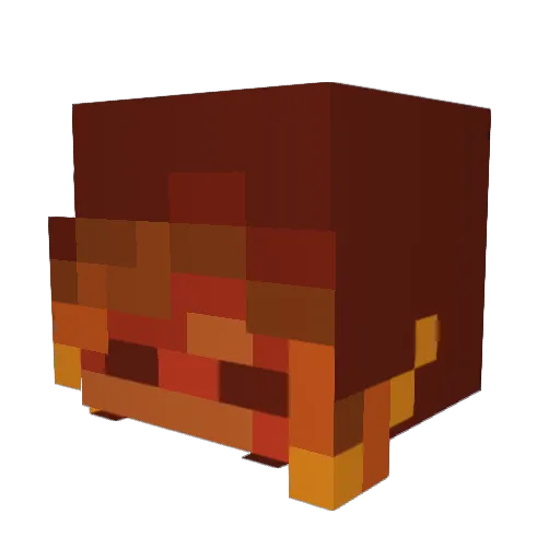 Golden_Skies Minecraft avatar head, 3D render