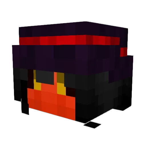 Golden__Fazbear Minecraft avatar head, 3D render