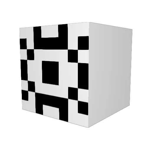 Goldenbad Minecraft avatar head, 3D render