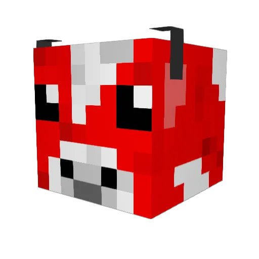 GolderzzYT Minecraft avatar head, 3D render