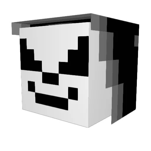 Goldgoblin777 Minecraft avatar head, 3D render
