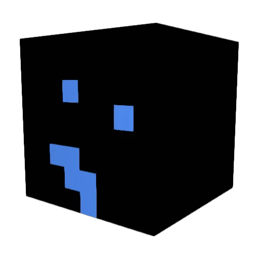 GoldiLux69 Minecraft avatar head, 3D render