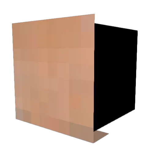 Goldjaeger Minecraft avatar head, 3D render