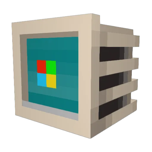 Goldrush1130 Minecraft avatar head, 3D render