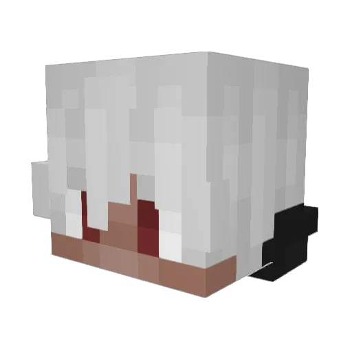 Goldstone_Boson Minecraft avatar head, 3D render