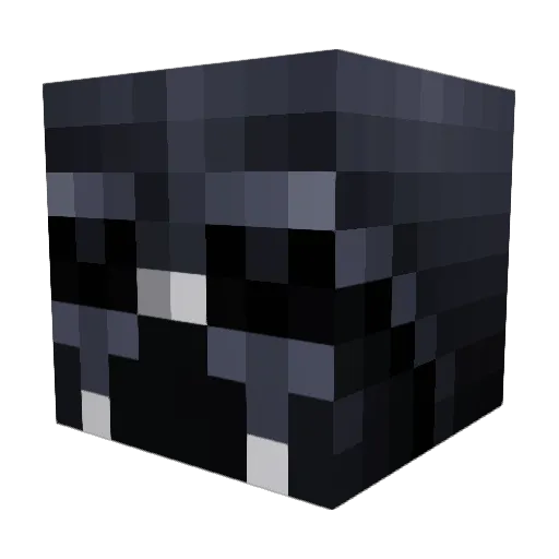Goldstrikerz Minecraft avatar head, 3D render