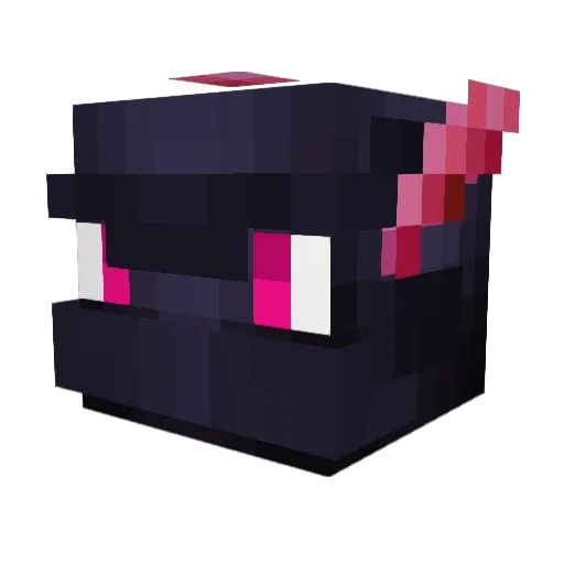 Goldvinc Minecraft avatar head, 3D render