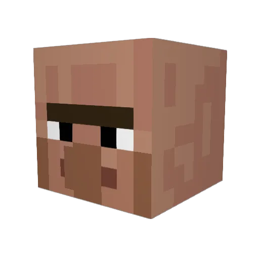 Goldy22706 Minecraft avatar head, 3D render
