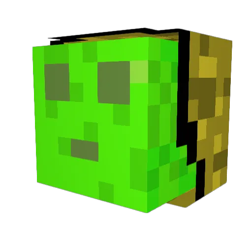 Goldylocks268 Minecraft avatar head, 3D render