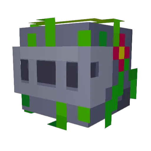 Golema1999 Minecraft avatar head, 3D render