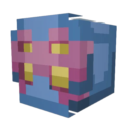 GolkIsHot Minecraft avatar head, 3D render