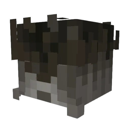 GollyGotha Minecraft avatar head, 3D render
