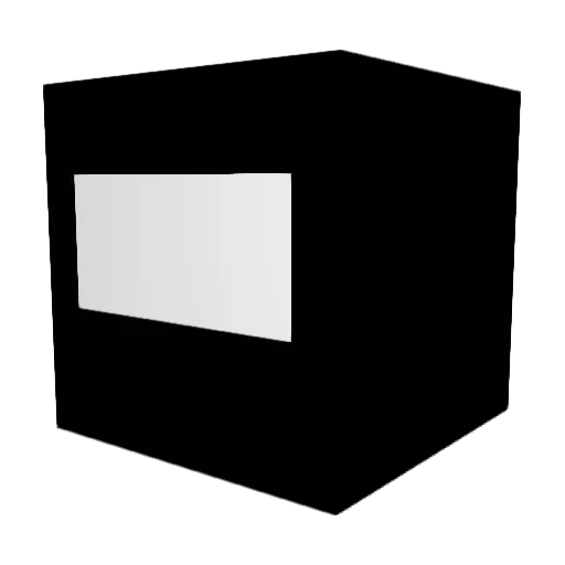 Golom_ Minecraft avatar head, 3D render