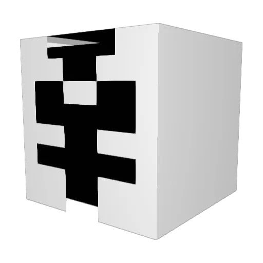 Golswor Minecraft avatar head, 3D render