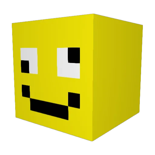 GommeIstTot Minecraft avatar head, 3D render