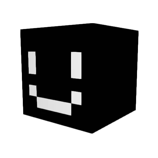 GonGon__ Minecraft avatar head, 3D render