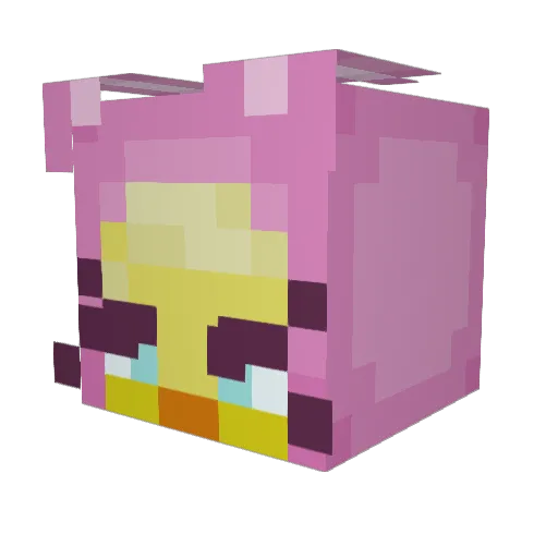 GonSoku1703 Minecraft avatar head, 3D render