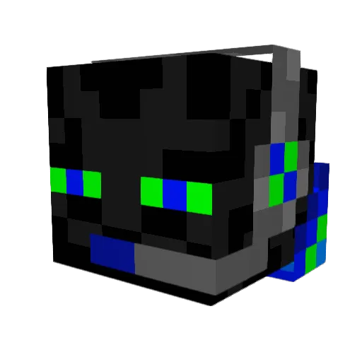 Gondurman Minecraft avatar head, 3D render