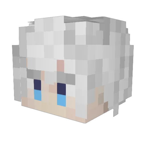 GongXi_ShiQu Minecraft avatar head, 3D render