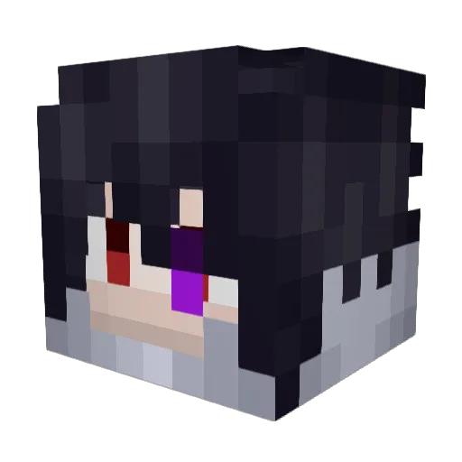 Gonzi_01 Minecraft avatar head, 3D render