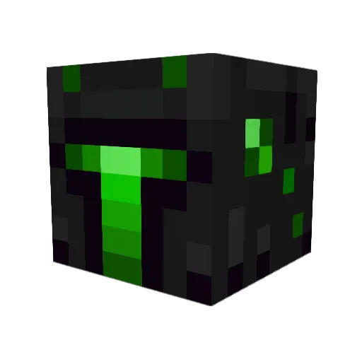 Goo63 Minecraft avatar head, 3D render
