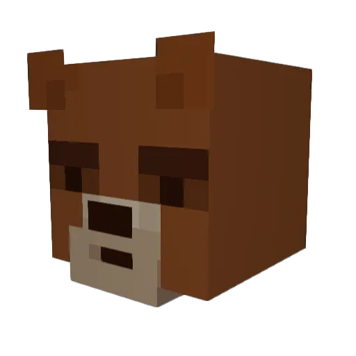 GooDlaN_ Minecraft avatar head, 3D render