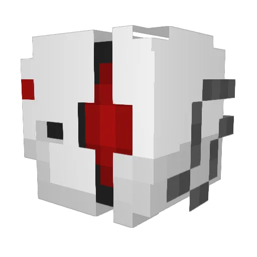 GooDn3sS Minecraft avatar head, 3D render