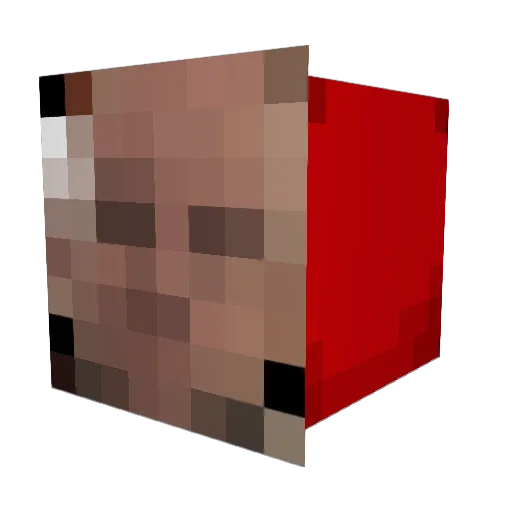 GoobaGoob2518 Minecraft avatar head, 3D render