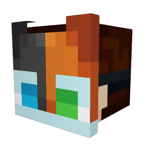 Goober3149 Minecraft avatar head, 3D render
