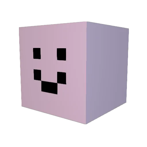 GooberBoii Minecraft avatar head, 3D render
