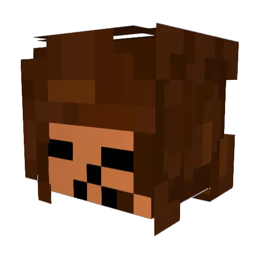 GooberG0obs Minecraft avatar head, 3D render