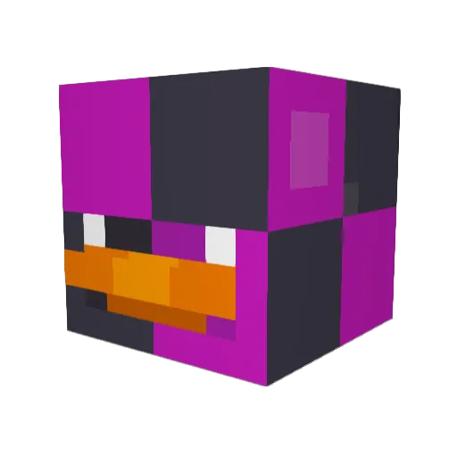 GooberGuy21 Minecraft avatar head, 3D render