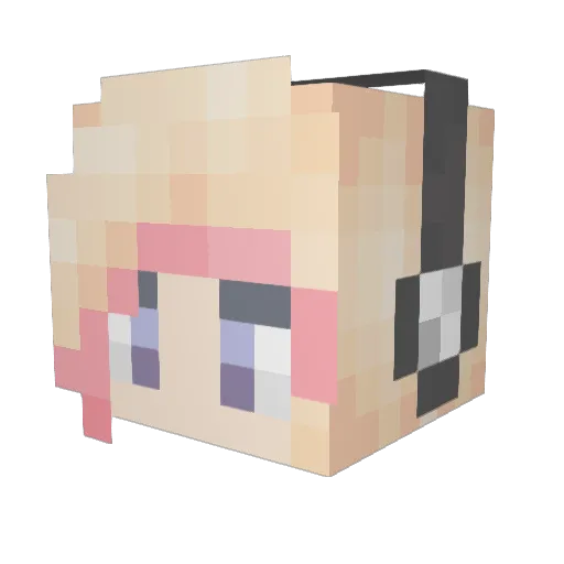 Goober_888 Minecraft avatar head, 3D render