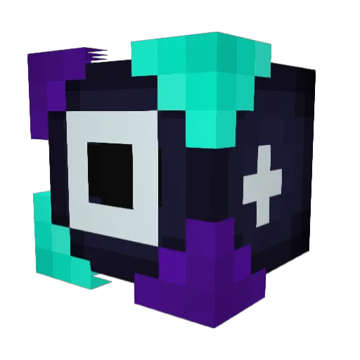 Gooberish_Alien Minecraft avatar head, 3D render