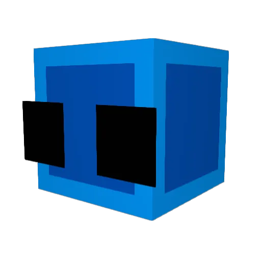 Goobieguy Minecraft avatar head, 3D render
