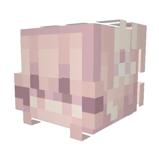 GoodAtMinecraft1 Minecraft avatar head, 3D render