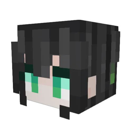 GoodBoyNova Minecraft avatar head, 3D render