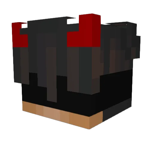 GoodBoy_MMP Minecraft avatar head, 3D render