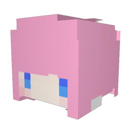 GoodEnd Minecraft avatar head, 3D render