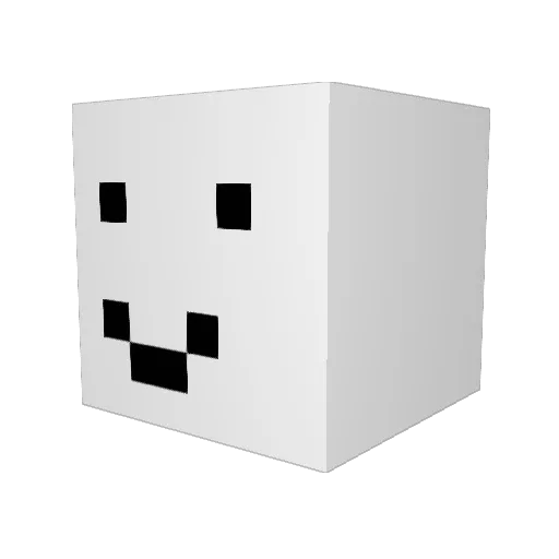 GoodGamingCha1r Minecraft avatar head, 3D render