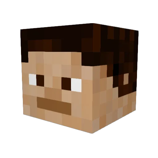 GoodGuyFC Minecraft avatar head, 3D render