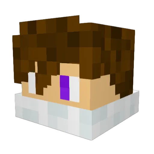 GoodGuyPrice Minecraft avatar head, 3D render