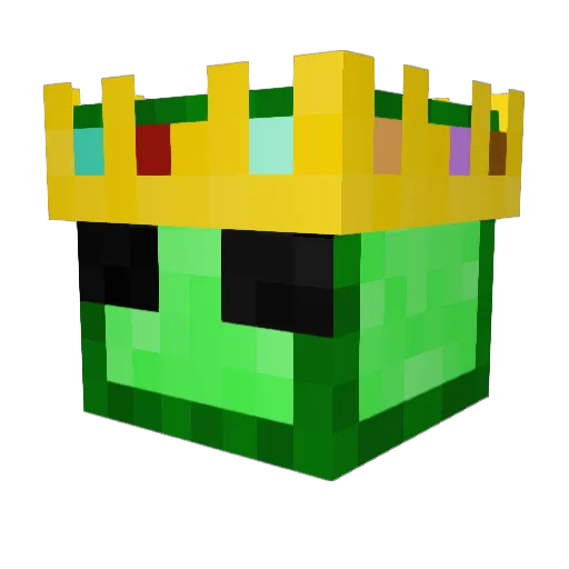 GoodProtein Minecraft avatar head, 3D render