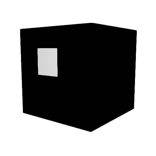 GoodRirush Minecraft avatar head, 3D render