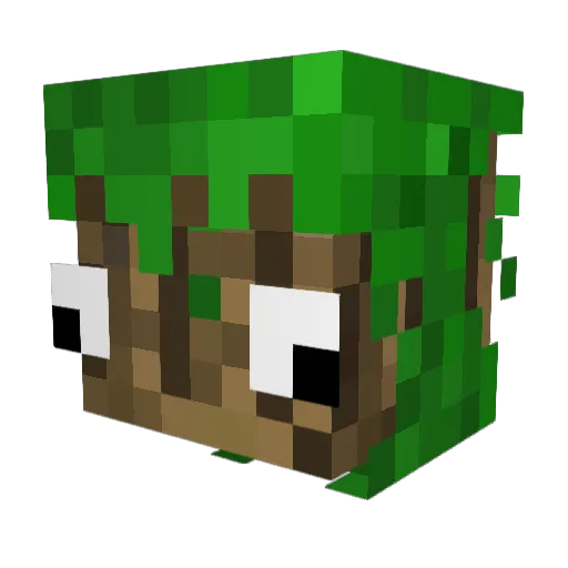 GoodSirDan Minecraft avatar head, 3D render